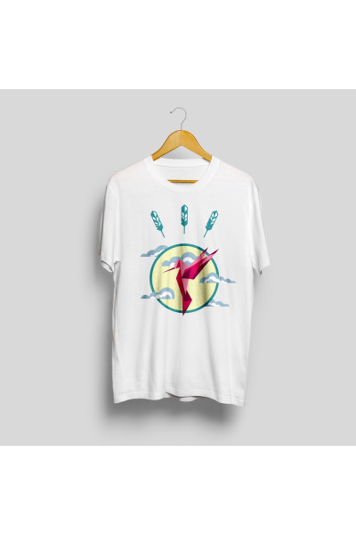 Hummingbird printed t-shirt